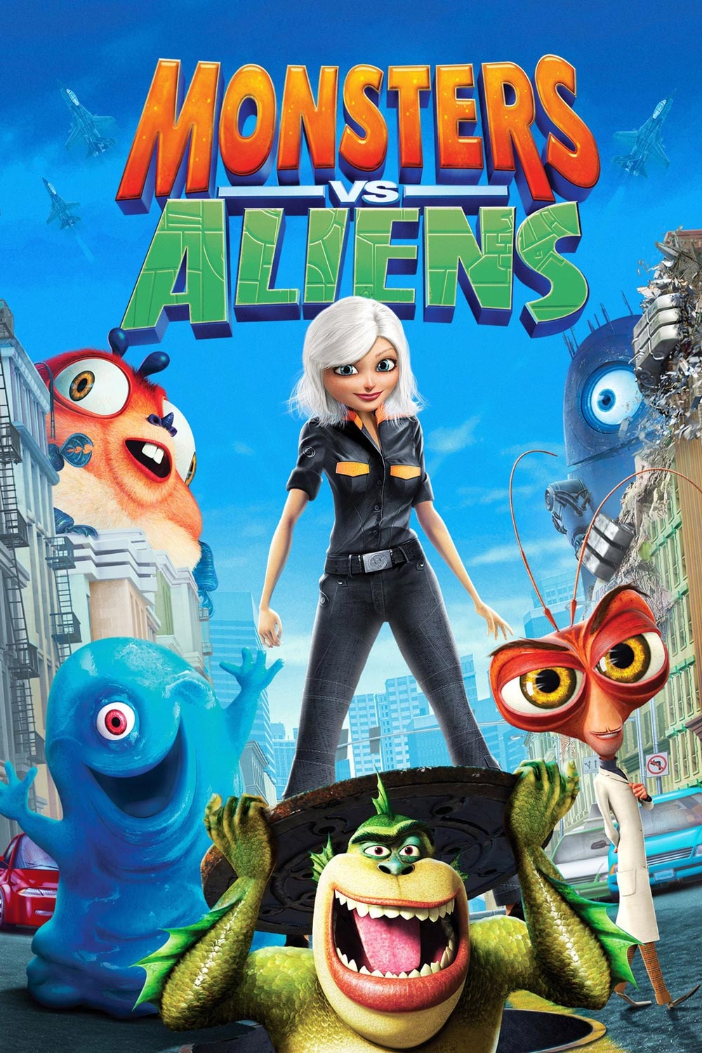 Dreamworks presents Monsters vs. Aliens